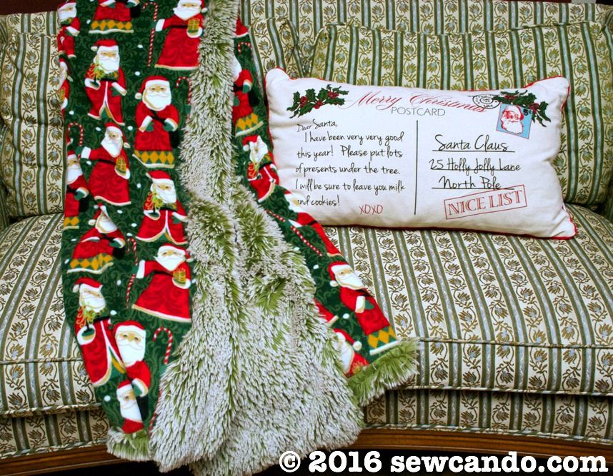 Sew Can Do Making Luxury Cuddle Throw Blankets